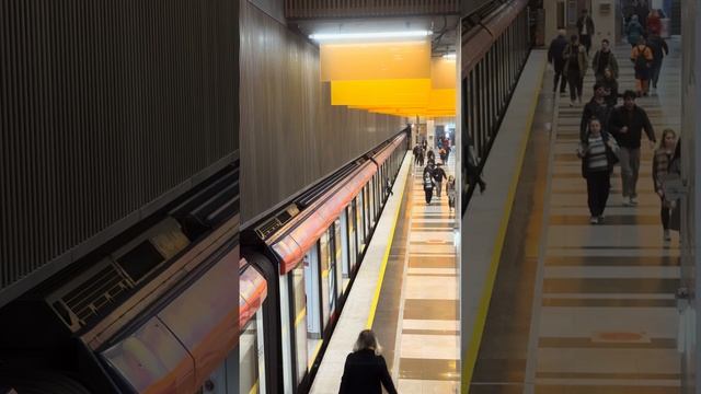 Станция Метро Новаторская: Прибытие и отправление пое смотреть онлайн