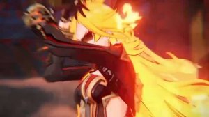 Мавуика против Капитана кат-сцена. Genshin impact. #anime #генши?