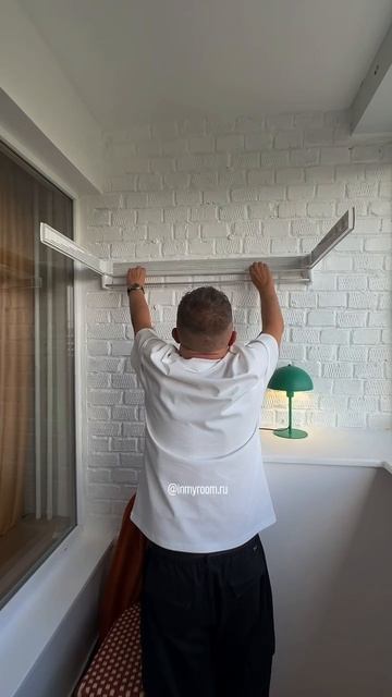 Супер решение на балконе для маленькой квартиры! Нравится? смотреть онлайн