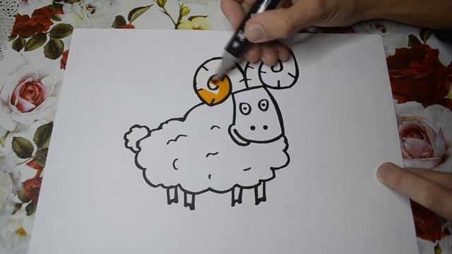 Рисуем Барашка!) смотреть онлайн
