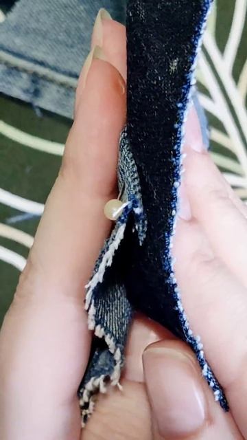 📌Научу / Покажу 📝 как шить ✂️🪡🧵 Накладной шов 👖 #?