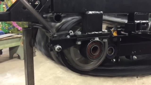 Пробные варианты натяжителя на цепь. смотреть онлайн