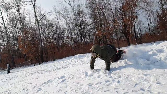 Падение с трамплина на сноуборде смотреть онлайн