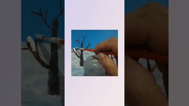 Оскуолаҕа киириэн иннинээҕи саастаах оҕолорго уруһуй дьарыга «Кыһыҥҥы ойуур» смотреть онлайн