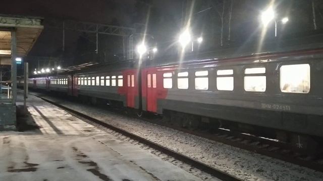 Электропоезд ЭД4М-0245 с сообщением Москва - Сергиев Пос? смотреть онлайн