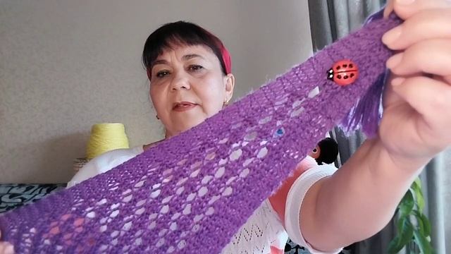 Мои вязальные новости!Готовые работы.Продолжаю вязать#носкисолдату.Косынка из Ализе Артисан готова! смотреть онлайн