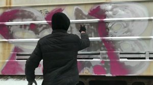 Graffiti train bombing - Sub24 Ukraine, Poltava (Граффити на поездах)
