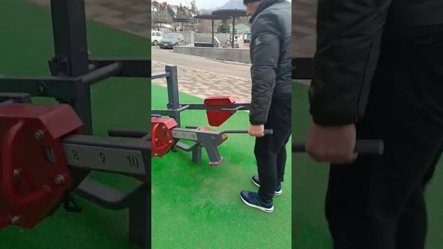 Железноводск. Уличные тренажеры. смотреть онлайн