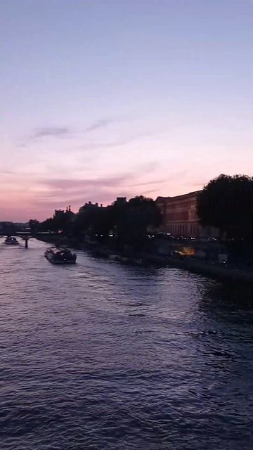 На моста над река Сена във Париж. смотреть онлайн