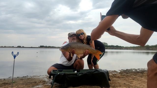 Трофейните амури и шарани на язовир Борец. Риболов на ?