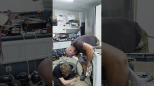 сборка стиральной машины LG с прямым приводом