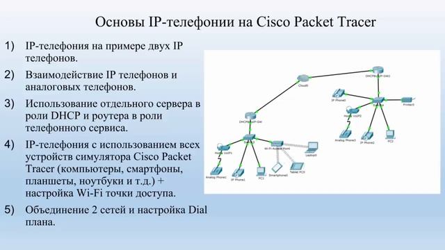 0 Основы IP телефонии на Cisco Packet Tracer Введение смотреть онлайн