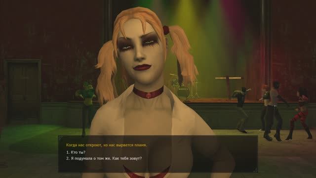 Vampire The Masquerade - Bloodlines Спасаем Лили по просьбе Е, общаемся с Терезой и Жанет №4 смотреть онлайн