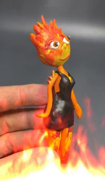 Elemental #clayart #plasticine смотреть онлайн