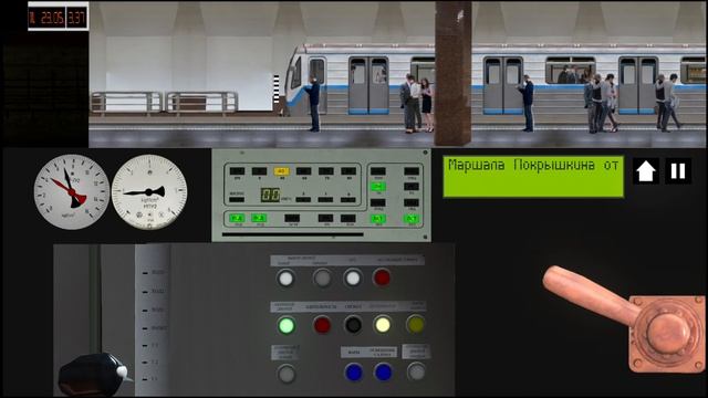 еду на поезде 81-717.6 в городе новосибирск 2 линия