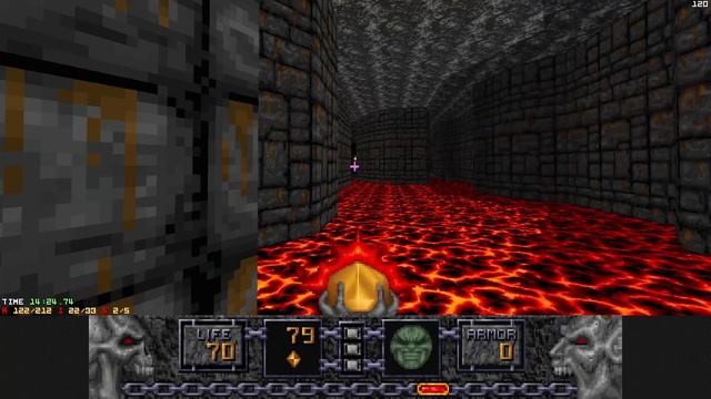 МАВЗОЛЕЙ ЛИЧА [] Heretic: Shadow of the Serpent Riders E4M9  [Black Plague - 100%]