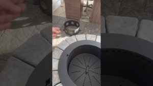 Бездымная костровая чаша с камнем📱+7(900)230-22-22 Наш сайт: