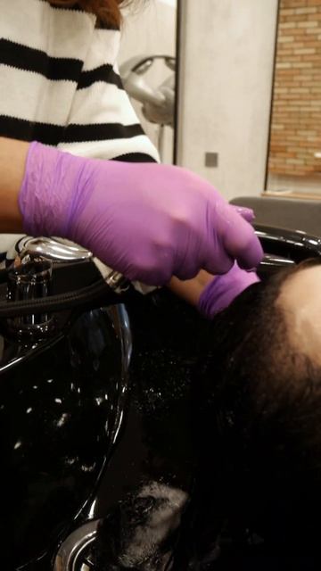 Восстановление цвета волос! Тонирование темных волос.