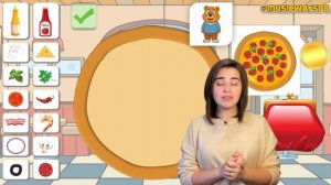 Песенка для детей «Пицца» Развивающая музыкальная игр?