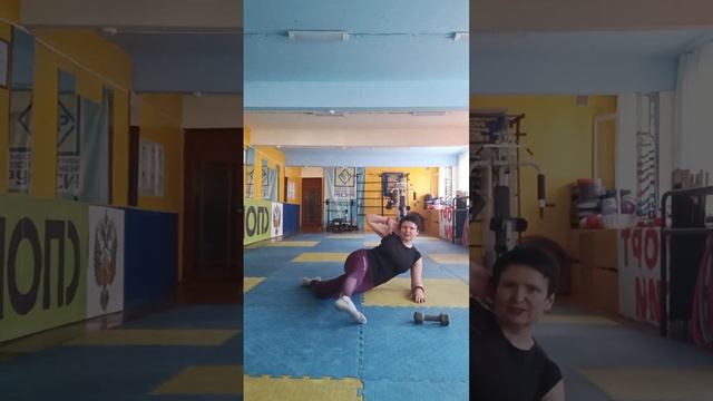 Силовая тренировка с гантелями смотреть онлайн