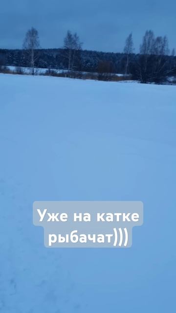 Уже на катке рыбачат))) #окунькоторыйнепришел #юмор #ры? смотреть онлайн