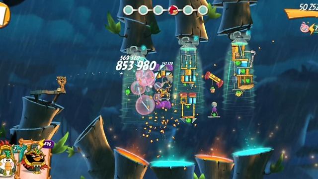 Angry Birds 2.King pig panic / Паника короля свиней. НЕ ПРОЙДЕНО. АВ2 / AB2. 06.08.2024