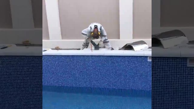 Частный бассейн. С. Адербиевка. смотреть онлайн