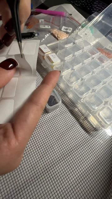 Картина из остатков алмазной мозайки. Часть 2 #алмазна? смотреть онлайн