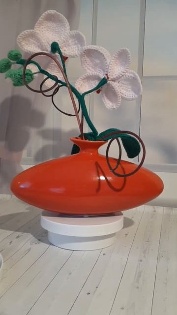Вязаная орхидея крючком#crochet #knitting #orchid#вязаныецветы смотреть онлайн