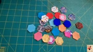 DIY Easy Hexagon. Придумала простой способ как шить гексагоны