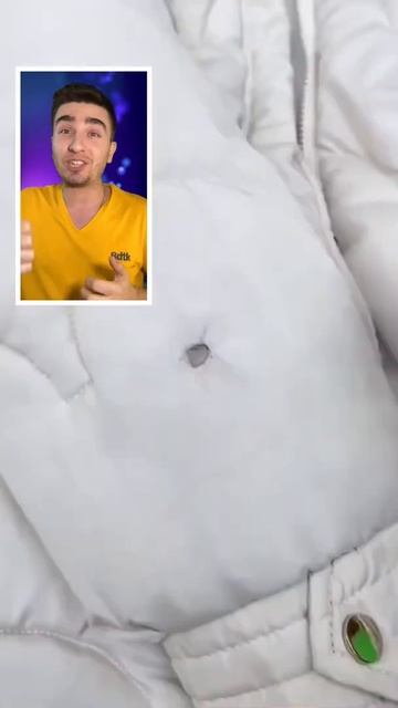 Быстрый ремонт одежды стикерами