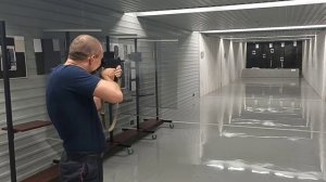 Стрельба из ПП-91 Кедр. Первый раз.