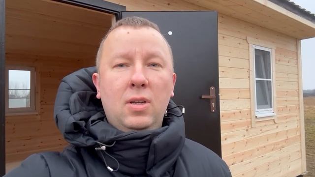 Видеоотзыв! Строительство бани 6х4 м. из профилированн? смотреть онлайн