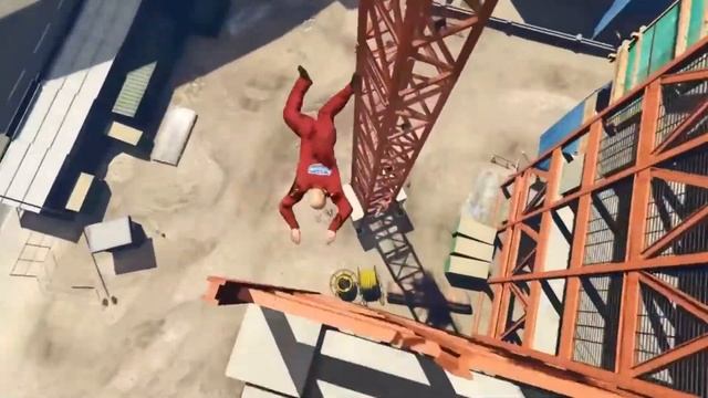 GTA Parkour Fails|Неудачные падения|Неудачный паркур|Фэйлы в ГТА 5 смотреть онлайн