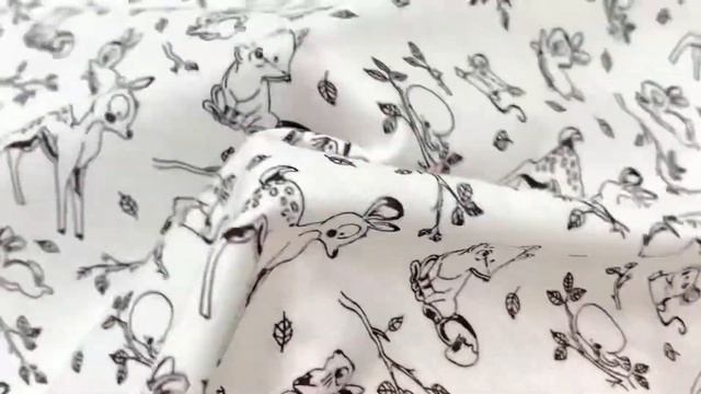 Трикотаж Кулирная гладь "Зверята малыши", ш.1,96м (0,98м*2, чулок), Карде, хл-100%, АРТ 017430 смотреть онлайн