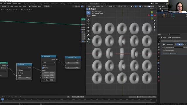 Геометрические ноды в Blender. Node Geometry proximity или геометрич смотреть онлайн