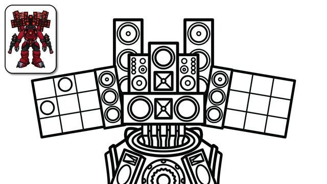 КАК НАРИСОВАТЬ НОВОГО СУПЕР ТИТАНА СПИКЕРМЕНА (Улучшенного) из Скибиди Туалет Гаррис Мод смотреть онлайн