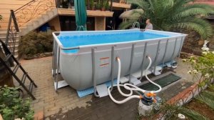 Каркасный бассейн BESTWAY 488x244x122 см