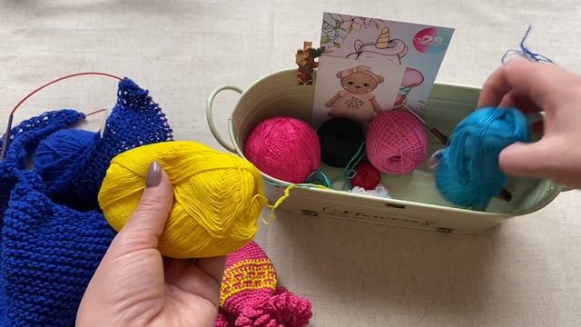 Вязальный влог/ продвижения по джемперу, вязание торопыжкам) смотреть онлайн