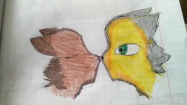 Рисунки котиков!!! Делайте внизу в комментариях заказы на котиков. смотреть онлайн