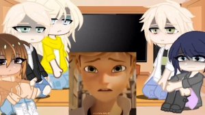 Реакция Леди баг на тик ток|только 5 сезон|СТЕКЛО|Адринетт/Лединуар/Марикот|~