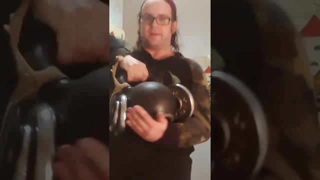 Перекрестился 40 кг. гирей #силовойэкстрим #гири #развл? смотреть онлайн