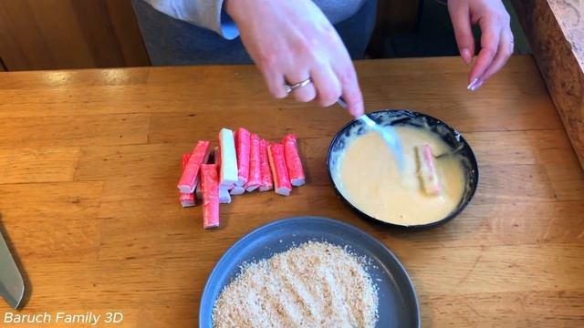 Крабовые палочки/Crab sticks #baruchfamily3d смотреть онлайн