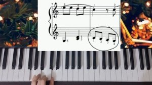 В Лесу родилась Ёлочка Подробный Урок на ПИАНИНО+ НОТЫ
