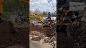 14.05.25 Испытание мини экскаватора