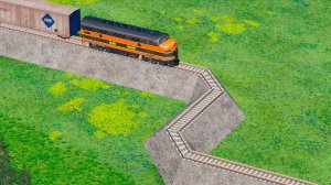 Поезда против невозможного железнодорожного переезда и Полицейской