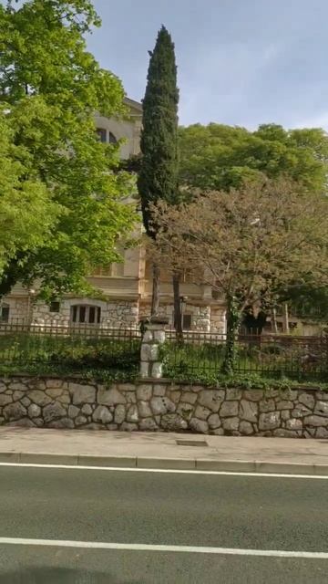 акация расцвела, дома у моря #хорватия смотреть онлайн