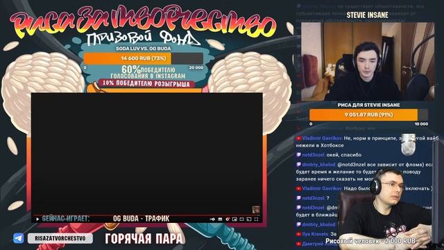 SODA LUV vs. OG BUDA | Гость: Stevie Insane (Риса за Творчество - 37) смотреть онлайн