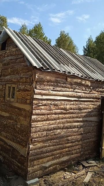 настелил шифер на второй половине крыши смотреть онлайн