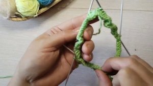 Манжета колокольчики на носочки.